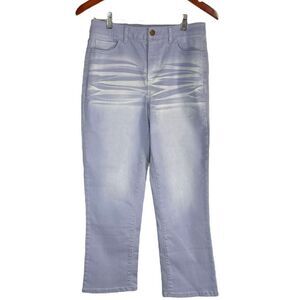 LOGO by Lori Goldstein Women’s Size 6 Light Wash Hi Rise Bootcut Jeans Brand New